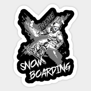 Xtreme Snowboarding Sticker